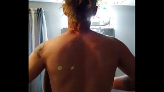 Shaved cross dressing